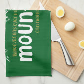 The Voice of the Mountains Theedoek (Quarter Fold)