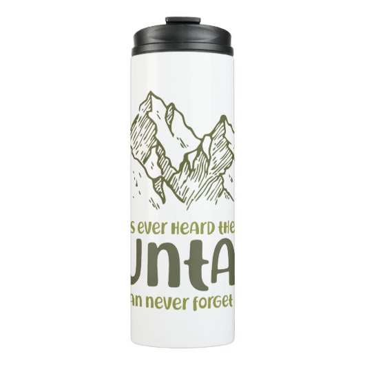 The Voice of the Mountains Thermosbeker (Voorkant)