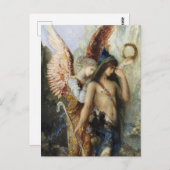 "The Voices" Angel Art van Gustave Moreau Briefkaart (Voorkant / Achterkant)