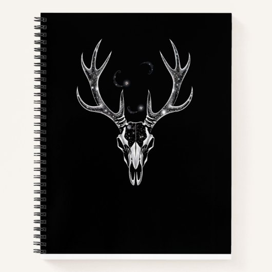 The Void Stag – Skelet van de Kosmos Notitieboek (Voorkant)