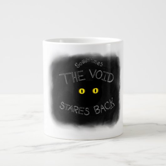 The Void Stares Back Grote Koffiekop (Voorkant)