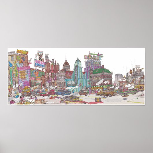 The Voltz Mural Poster (Voorkant)