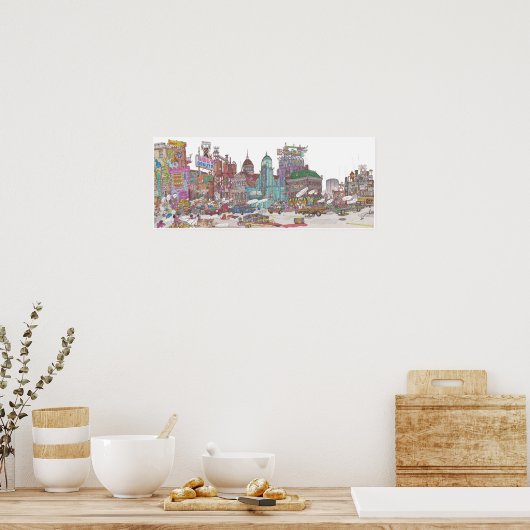 The Voltz Mural Poster (Keuken)