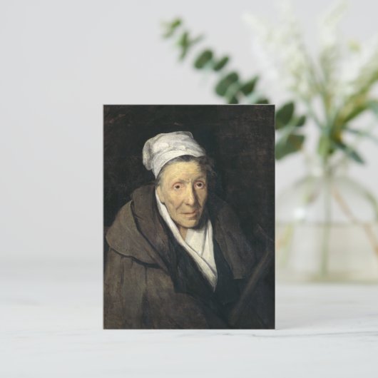 The Voman with Gambling Mania, 1819-24 Briefkaart (Staand voorkant)