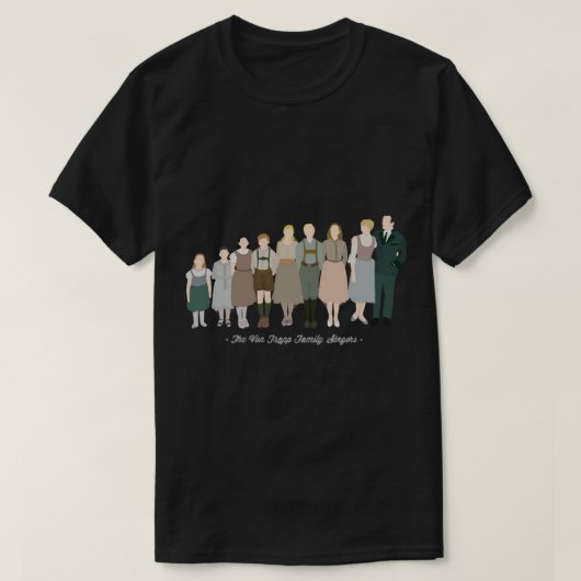 The Von Trapp Family Singers Essential T-Shirt (Design voorkant)