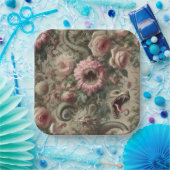 The Voracious Verdants – Gothic Victorian Papieren Bordje (Feest)