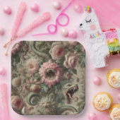 The Voracious Verdants – Gothic Victorian Papieren Bordje (Feest)