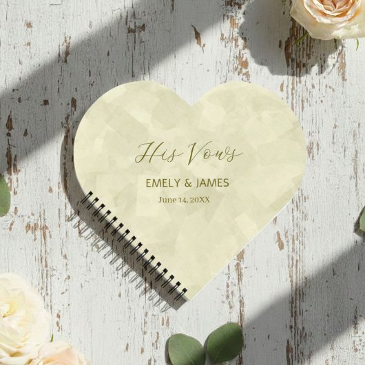The Vow Books – Personalized His and Her Timeless Notitieboek