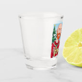 The Vowtones - Christmas Shot Glass Glas (Links)