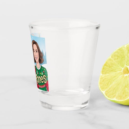 The Vowtones - Christmas Shot Glass Shot Glas (Rechts)