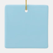 The Vowtones - Kerst Keramisch Plein Ornament (Achterkant)