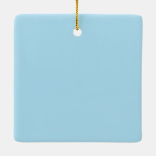 The Vowtones - Kerst Keramisch Plein Ornament (Achterkant)