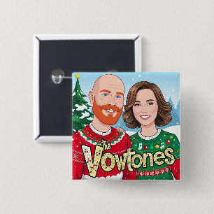 The Vowtones - Kerst Plein Button