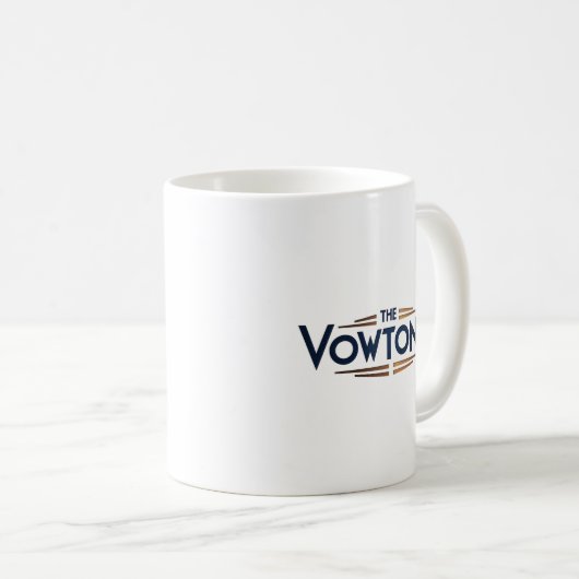 The Vowtones - Logo Coffee Mok (Voorkant rechts)