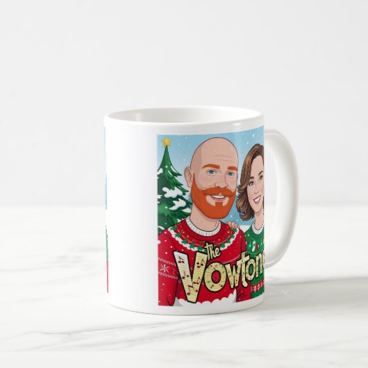 The Vowtones - Mok met kerst (Voorkant rechts)