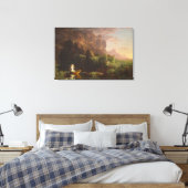 The Voyage of Life: Childhood, 1842 (olie op doek) Canvas Afdruk (Insitu (Slaapkamer))