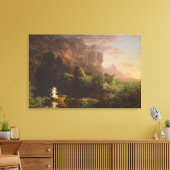 The Voyage of Life: Childhood, 1842 (olie op doek) Canvas Afdruk (Insitu (Woonkamer))