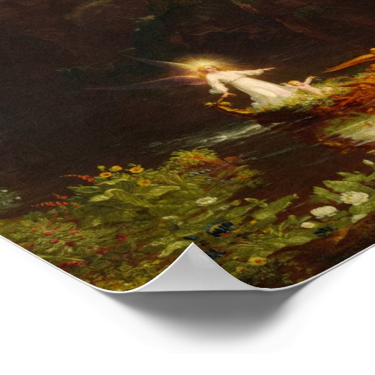 The Voyage of Life, Childhood, 1842, van Thomas Co Poster (Hoek)