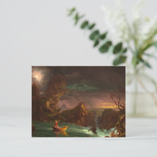 The Voyage of Life, Manhood, 1842, van Thomas Cole Uitnodiging Briefkaart (Staand voorkant)