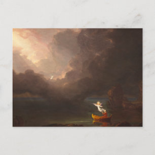 The Voyage of Life Old Age Thomas Cole 1842 Briefkaart