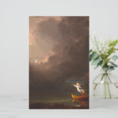 The Voyage of Life Old Age Thomas Cole 1842 Briefpapier (Staand voorkant)