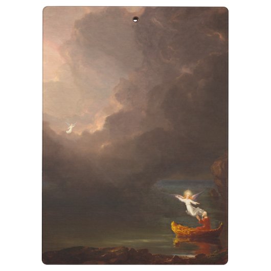 The Voyage of Life Old Age Thomas Cole 1842 Klembord (Achterkant)