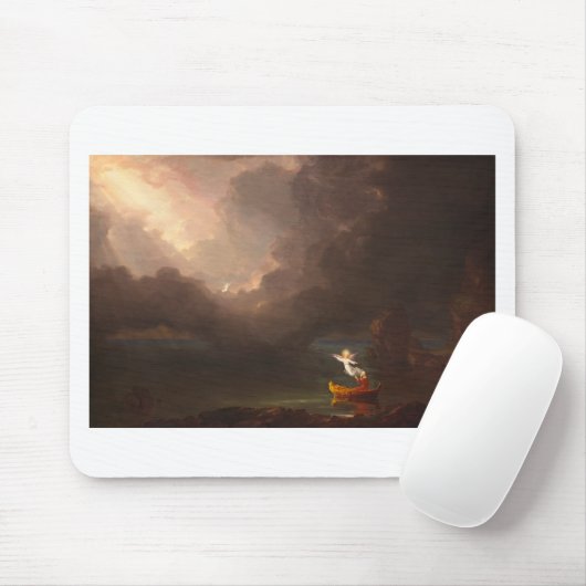 The Voyage of Life Old Age Thomas Cole 1842 Muismat (Met muis)