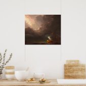 The Voyage of Life Old Age Thomas Cole 1842 Poster (Keuken)