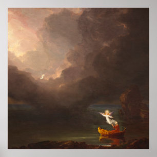 The Voyage of Life Old Age Thomas Cole 1842 Poster