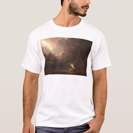 The Voyage of Life Old Age Thomas Cole 1842 T-shirt (Voorkant)