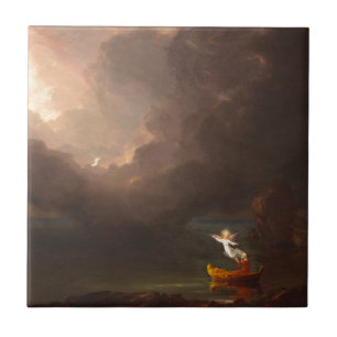 The Voyage of Life Old Age Thomas Cole 1842 Tegeltje