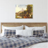 The Voyage of Life: Youth, 1842 (oil on canvas) Canvas Afdruk (Insitu (Slaapkamer))