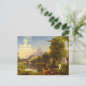 The Voyage of Life, Youth, 1842, van Thomas Cole Uitnodiging Briefkaart (Staand voorkant)