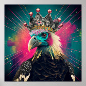 The Vulture Queen - Vulture Bird Wall Art Poster (Voorkant)