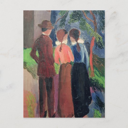 The Walk, 1914 Briefkaart (Voorkant)