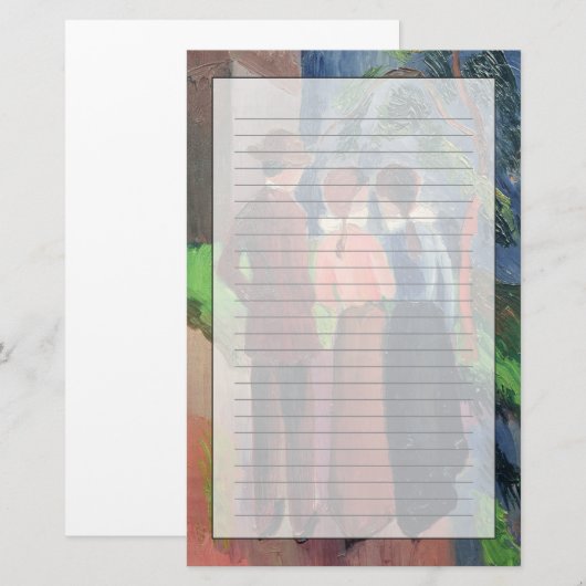 The Walk, 1914 Briefpapier (Voorkant / Achterkant)