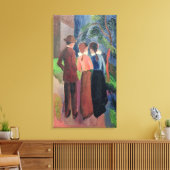 The Walk, 1914 Canvas Afdruk (Insitu (Woonkamer))