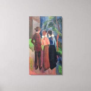 The Walk, 1914 Canvas Afdruk