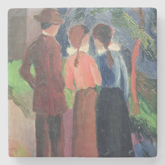 The Walk, 1914 Stenen Onderzetter (Voorkant)
