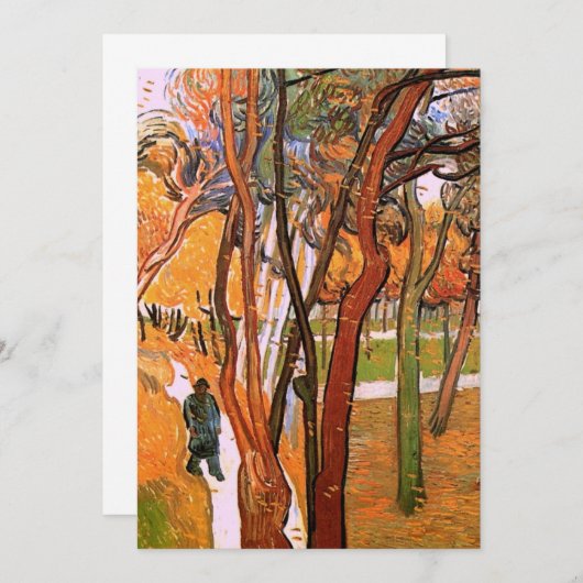 The Walk: Falling Leaves by Vincent van Gogh (Voorkant / Achterkant)