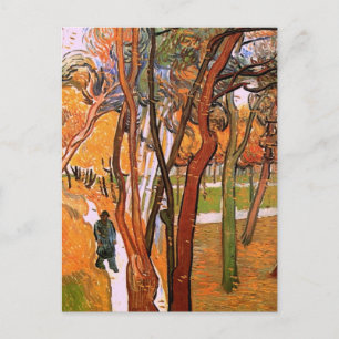 The Walk: Falling Leaves by Vincent van Gogh Briefkaart