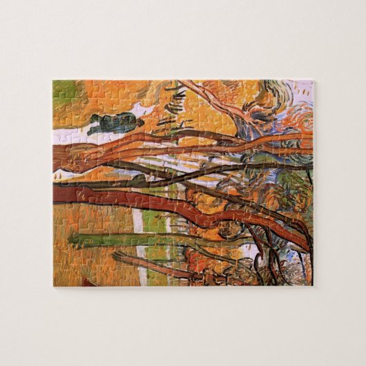 The Walk: Falling Leaves by Vincent van Gogh Legpuzzel (Horizontaal)