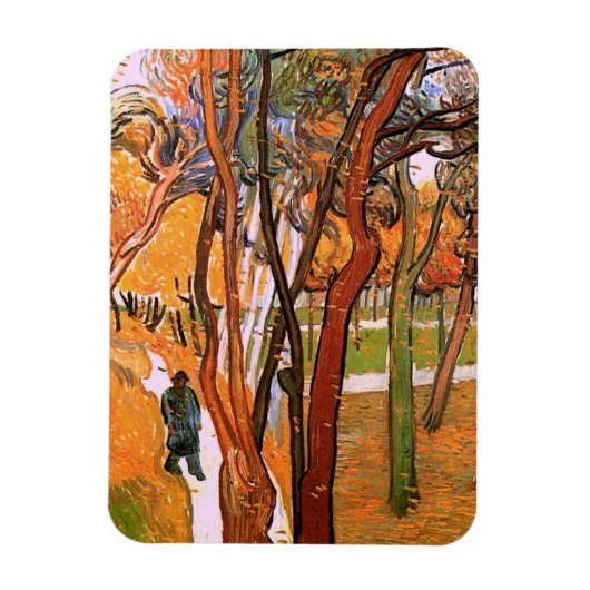 The Walk: Falling Leaves by Vincent van Gogh Magneet (Verticaal)