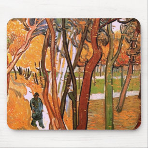 The Walk: Falling Leaves by Vincent van Gogh Muismat