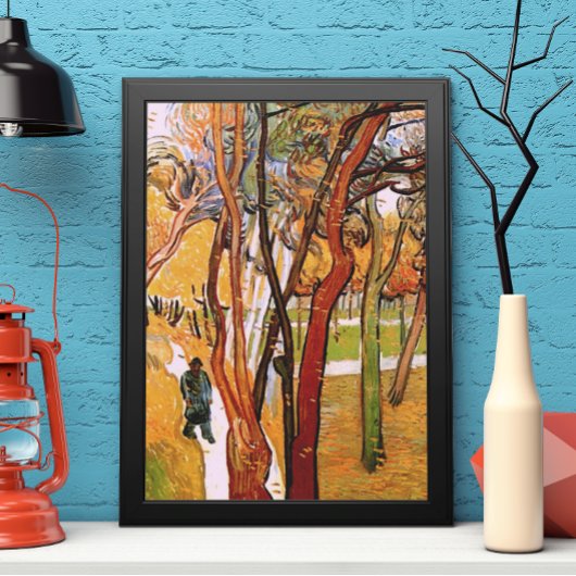 The Walk: Falling Leaves by Vincent van Gogh Poster