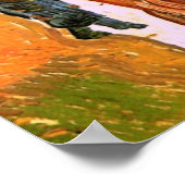 The Walk: Falling Leaves by Vincent van Gogh Poster (Hoek)