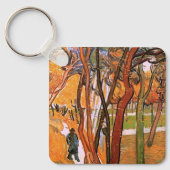 The Walk: Falling Leaves by Vincent van Gogh Sleutelhanger (Voorkant)
