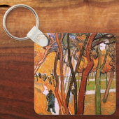 The Walk: Falling Leaves by Vincent van Gogh Sleutelhanger (Voorkant)
