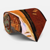 The Walk: Falling Leaves by Vincent van Gogh Stropdas (Opgerold)