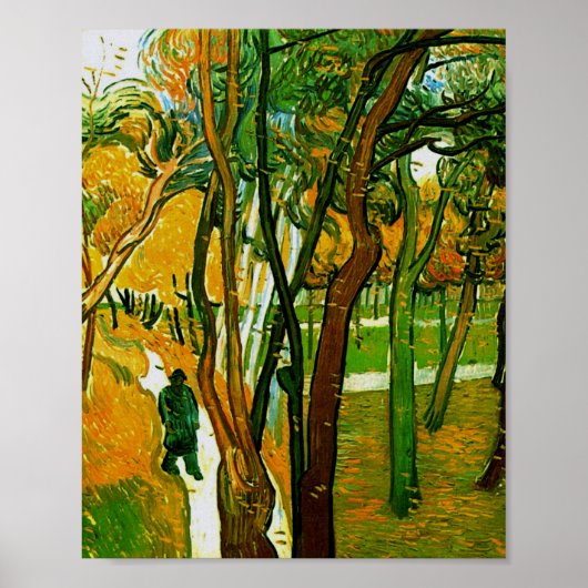 The Walk: Falling Leaves Van Gogh Fine Art Poster (Voorkant)